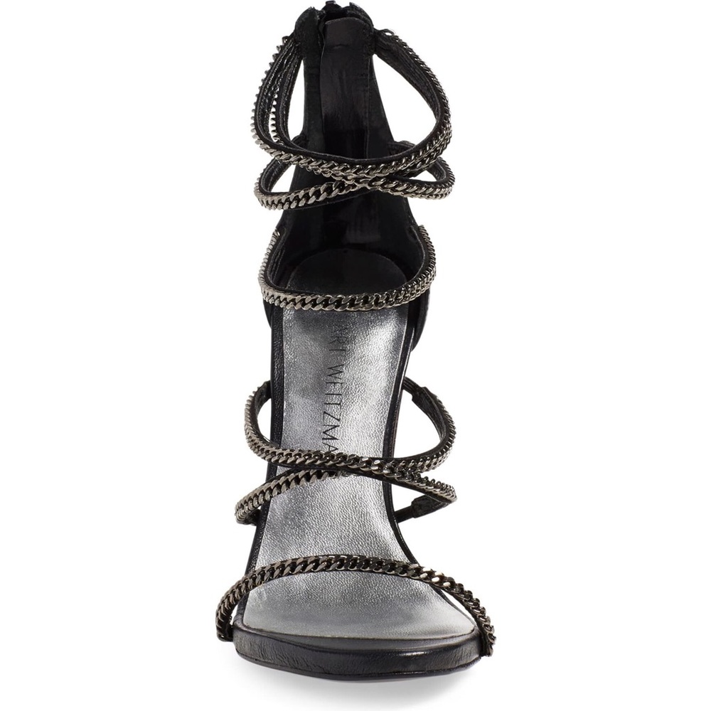 Stuart Weitzman Chain Strap Heels - image 8